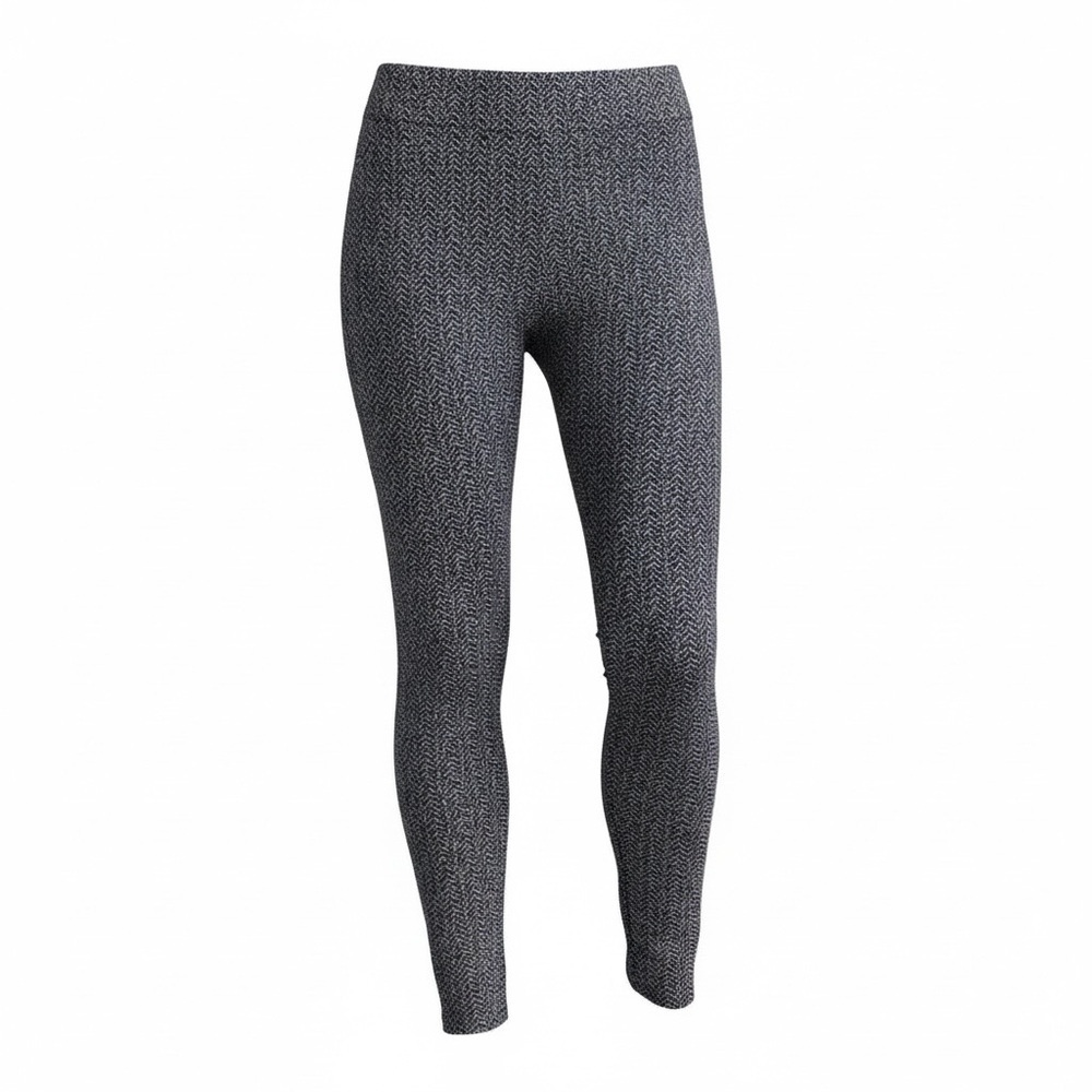 ShoSho Black & White Herringbone Leggings with Pockets
